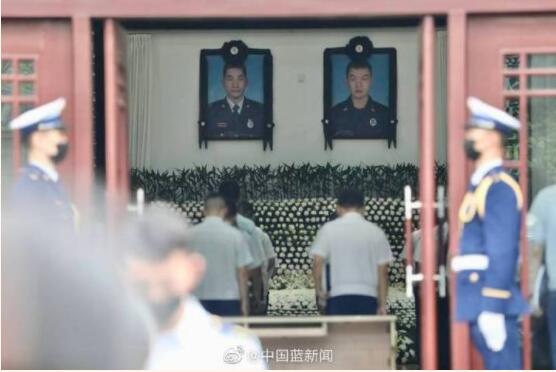 杭州临平火灾中牺牲的消防员毛景荣、刘泽军烈士被追记一等功