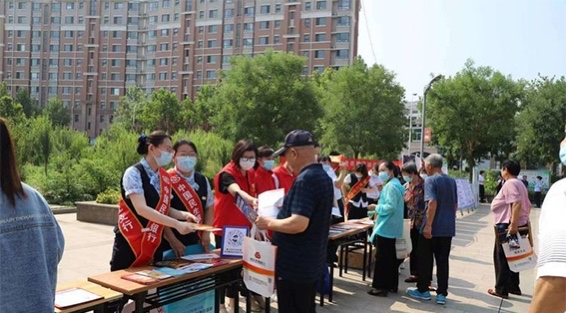 民生银行章丘支行参与章丘区防范 非法集资集中宣传日活动
