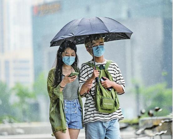 В Шаньдуне прошли большие дождевые осадки
