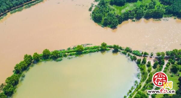玉符河全线复流 迎近几年来最大流量