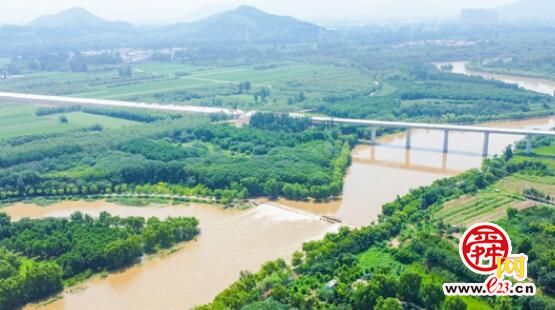 玉符河全线复流 迎近几年来最大流量