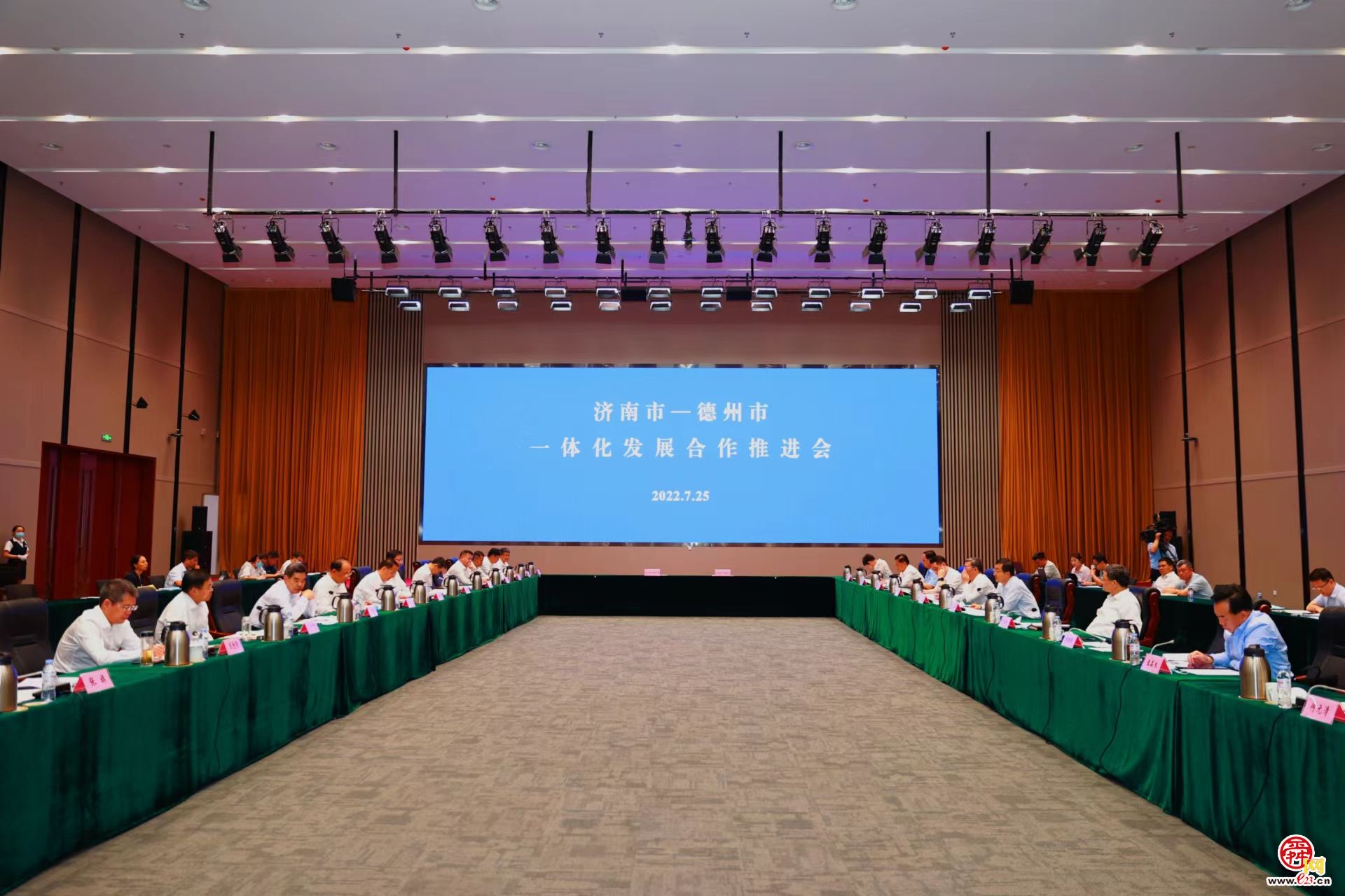 德州市党政代表团到济南考察 刘强于海田田卫东朱开国参加活动