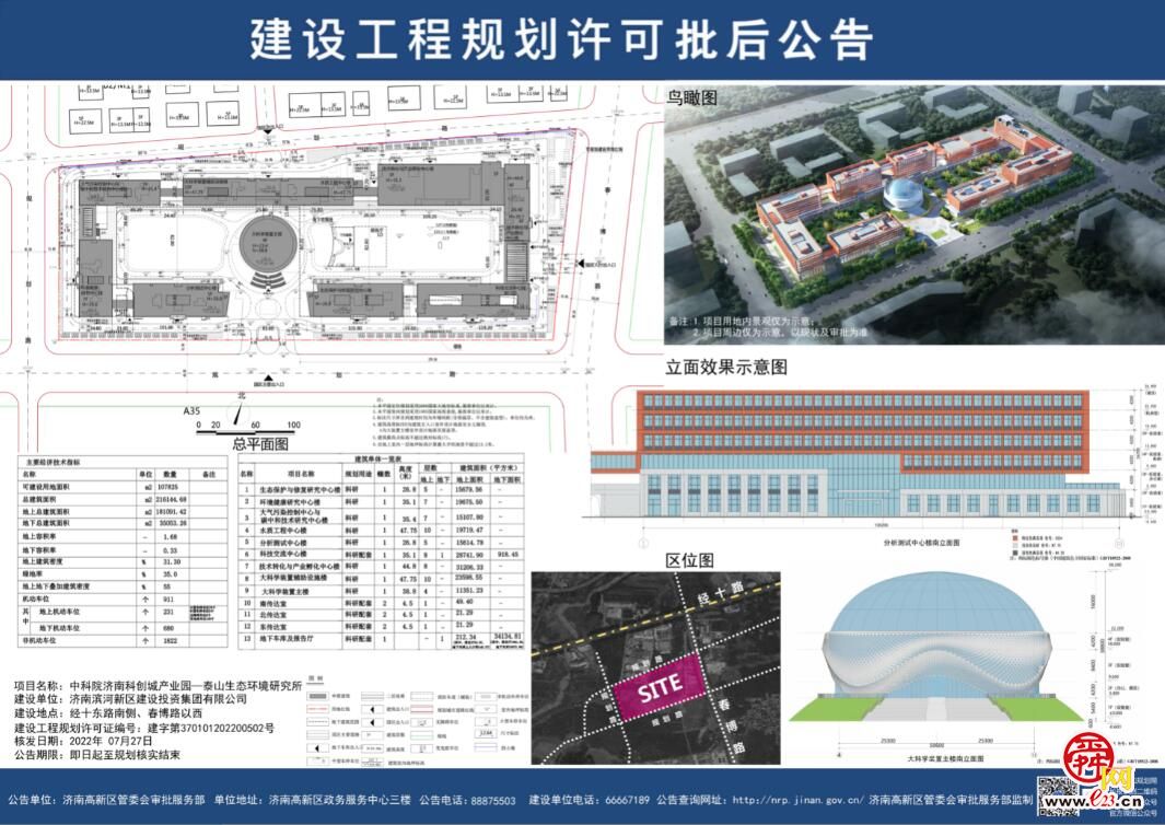 济南又一“国之重器”!泰山生态环境研究所建设规划公示,大科学装置全球领先