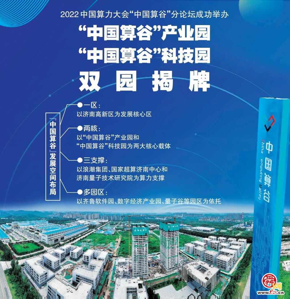 2022中国算力大会“中国算谷”分论坛成功举办 “中国算谷”产业园、科技园同时揭牌