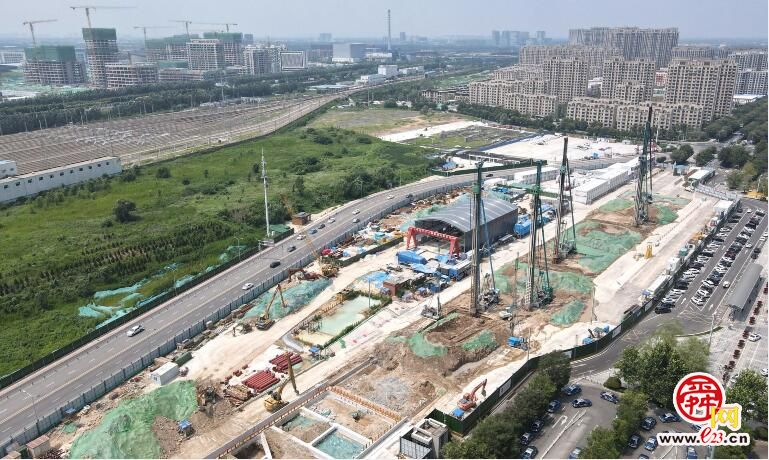 济南轨交4号线济南西站预计9月完成封底加固施工
