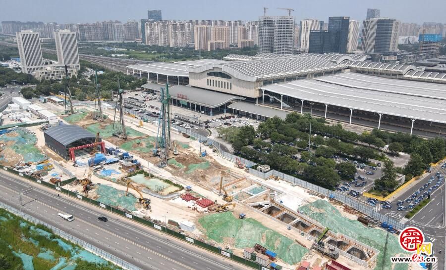 济南轨交4号线济南西站预计9月完成封底加固施工