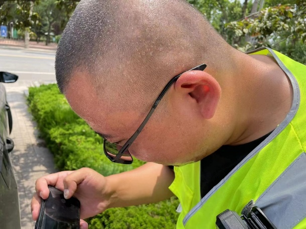 40℃高温下，平安产险坚守查勘一线
