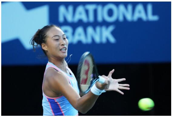 中国选手郑钦文淘汰前美网冠军 首次晋级WTA1000赛八强