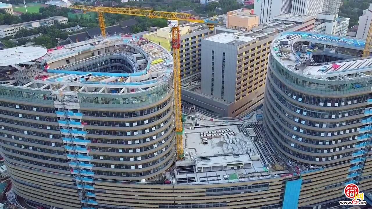 山东最大急诊综合楼“现身” 采用三角形南北双塔布局