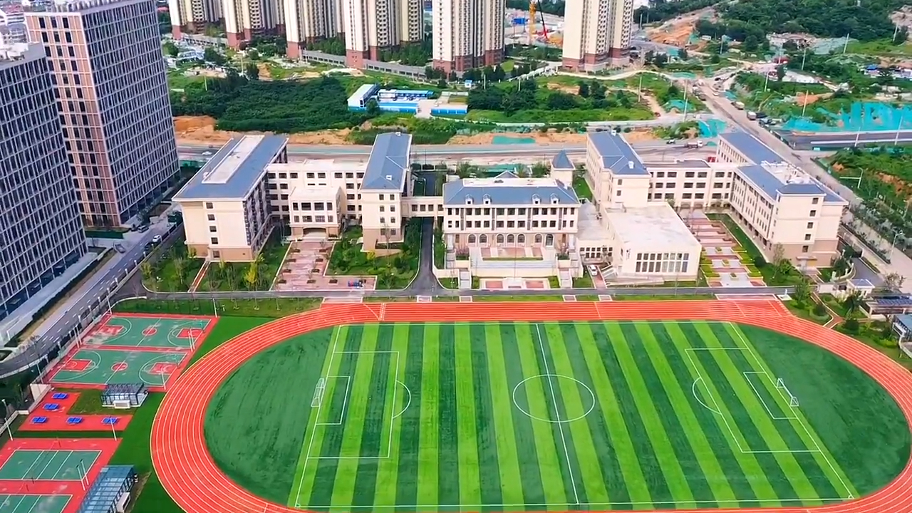 济南市中区新增一所九年一贯制学校，今年九月即将启用