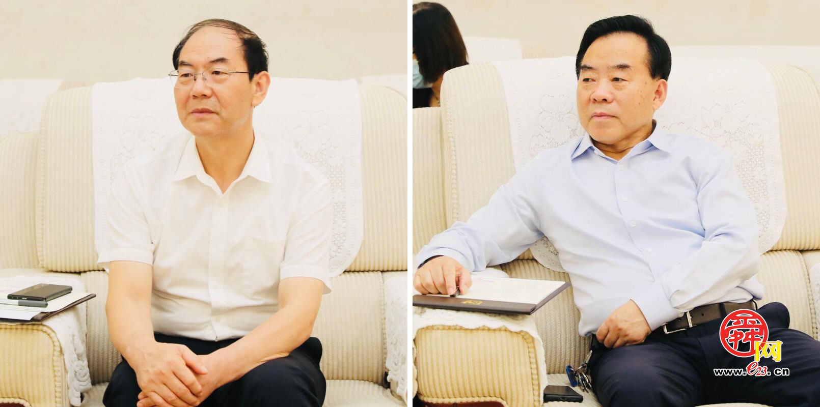 于海田雷杰会见通用技术集团客人