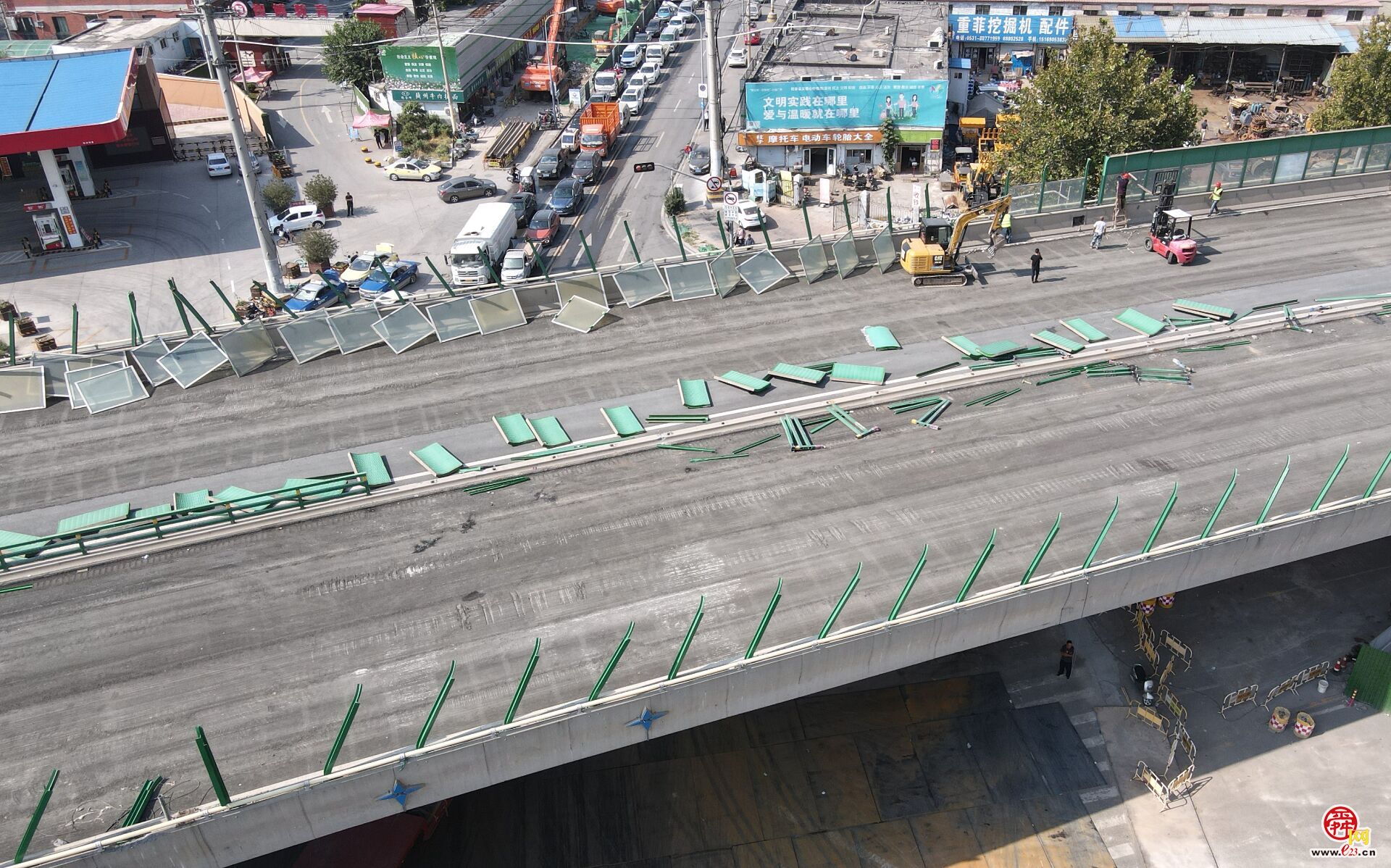 二环东路高架路北段桥体拆除重建工作启动