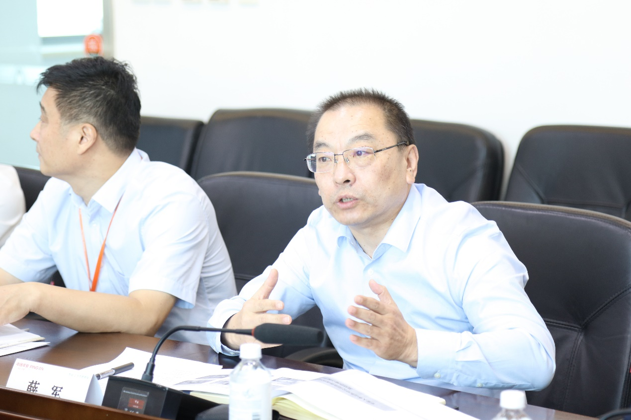 山东省保险行业协会副秘书长肖宁一行到分公司就金融知识普及月落实情况和保险特色营业网点适老服务情况开展督导体验