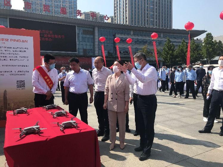 平安山东产险：参加聊城市第一届保险服务节活动