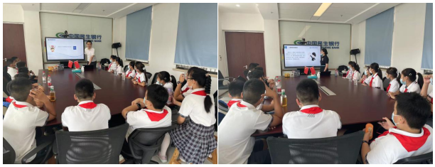 民生银行济南西城支行小小银行家金融知识普及行动