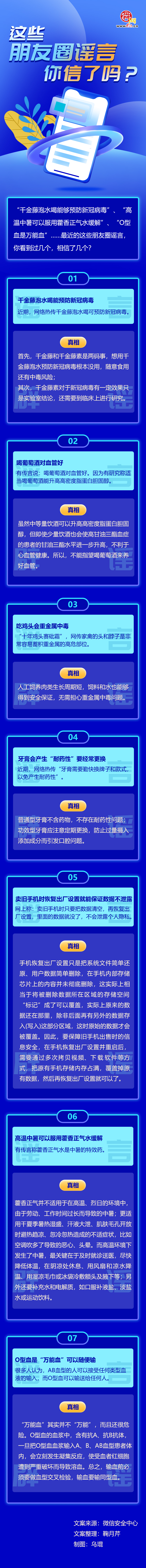 这些朋友圈谣言你信了吗？