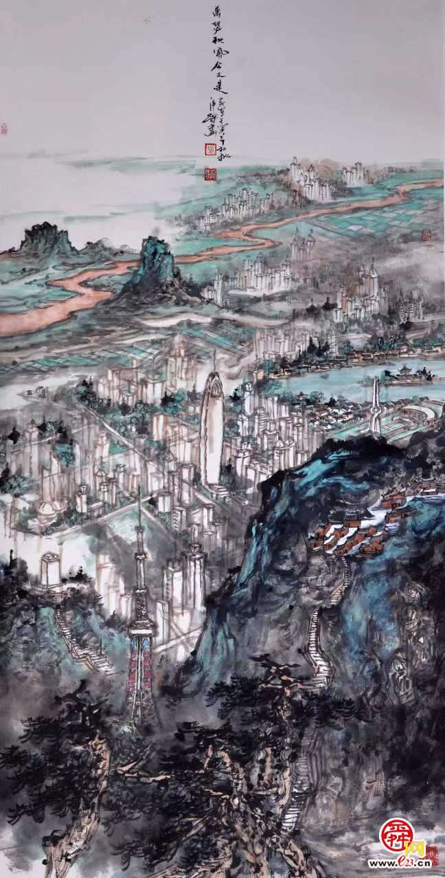 海珠、郭建、张良、刘仲敏等绘画名家助力第三届泉城老年文化艺术季