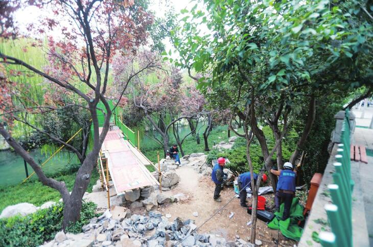 Une partie de la zone pittoresque du douve de Jinan sera reconstruite et améliorée