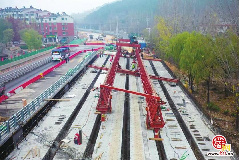 济南S103旅游公路项目有了新进展 完成架梁！柳埠大桥主体工程完工