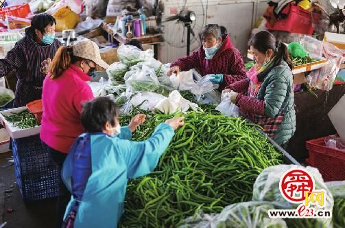 记者探访匡山农产品批发市场：供应足价格稳！每日进场2300吨蔬菜