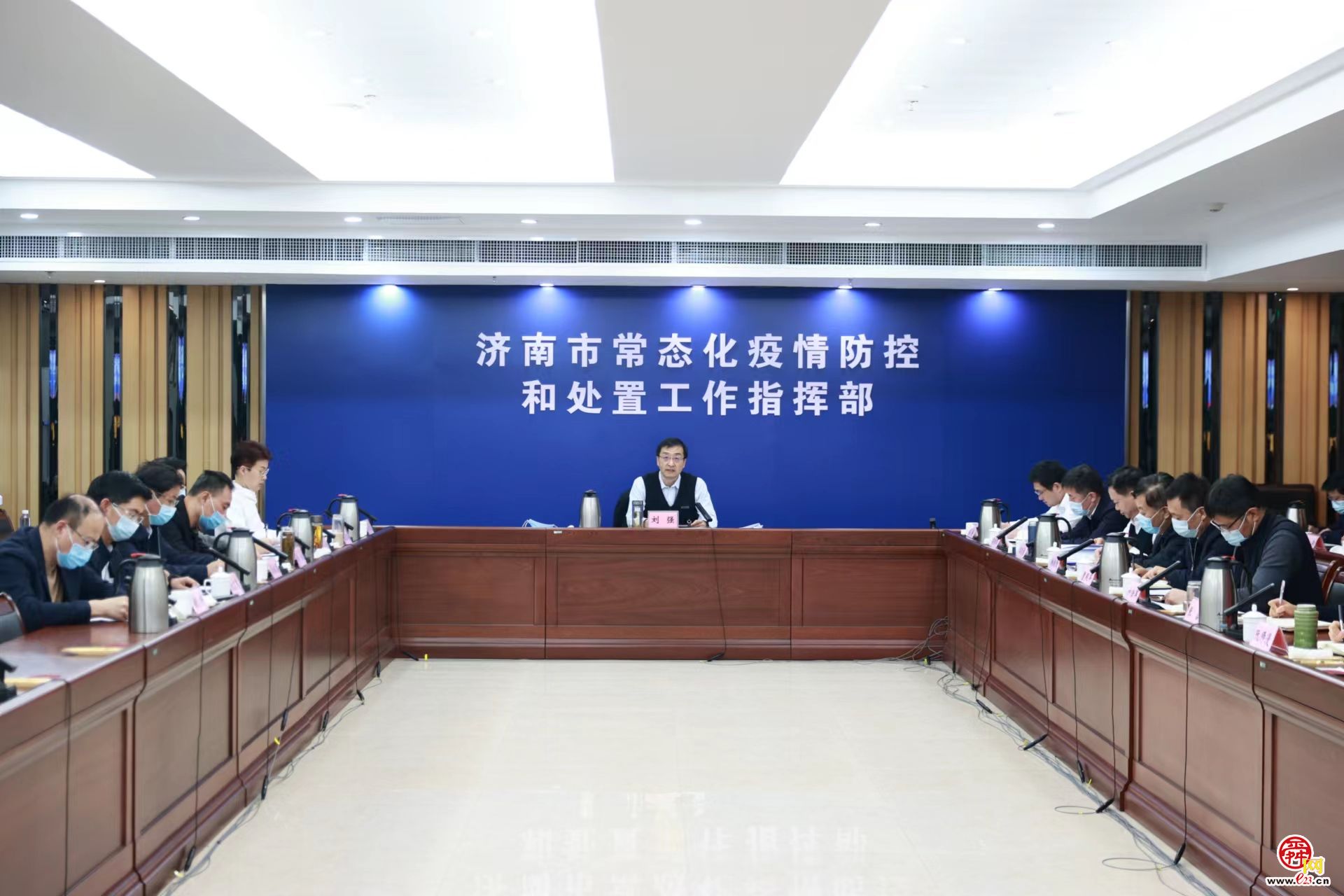 刘强：坚持人民至上生命至上 扎实做好疫情防控各项工作