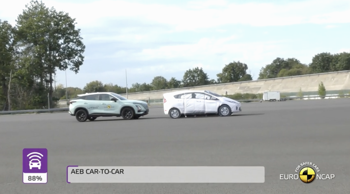 奇瑞加速全球化进程，欧萌达再获欧洲E-NCAP五星安全认证！