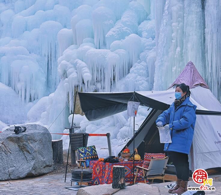 飞瀑冰封！济南版“冰雪奇缘”