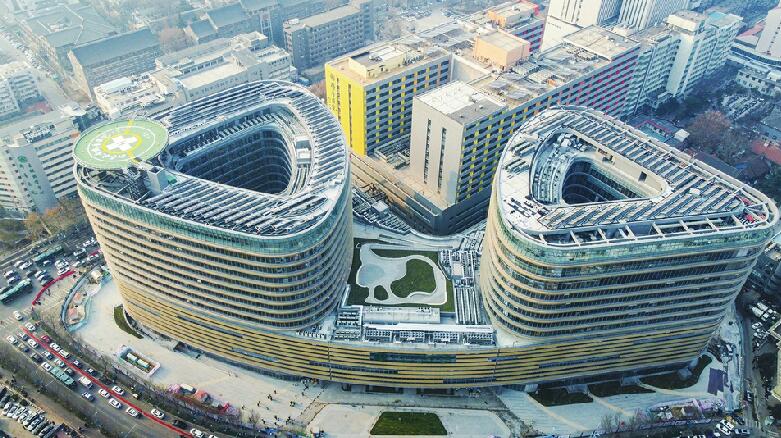 齐鲁医院急诊综合楼楼顶配建停机坪