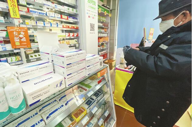 Achat illimité, approvisionnement en fournitures médicales en pharmacie progressivement redevenu normal
