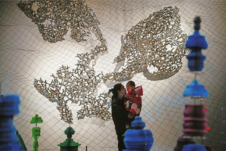 共生世界——2022济南国际双年展昨日开展 全球艺术作品齐聚泉城