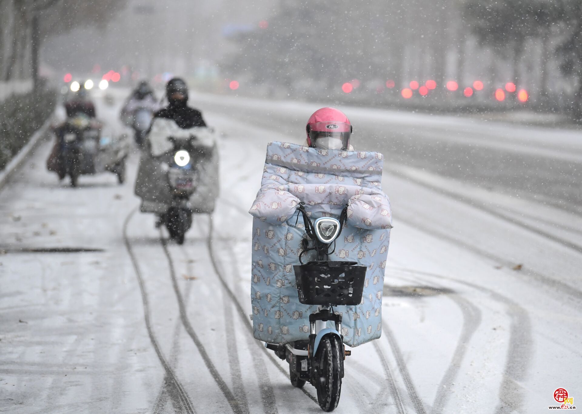 瑞雪兆丰年!农历小年，济南市区迎来2023年第一场雪