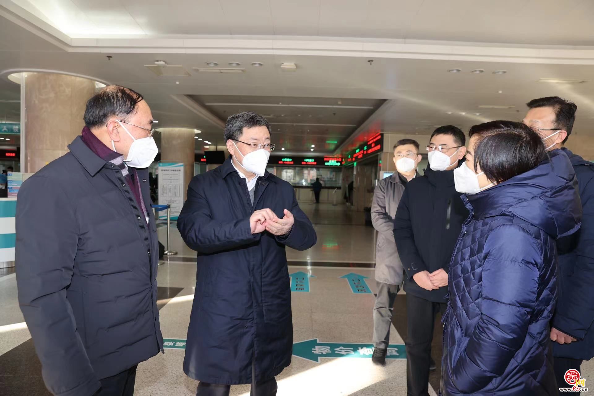 始终坚持人民至上生命至上 全力保护群众生命安全和身体健康 刘强于海田杨峰走访调研驻济省部属医院