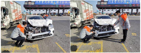 山东平安产险：联合交警开展“年味在路上”春节护航行动