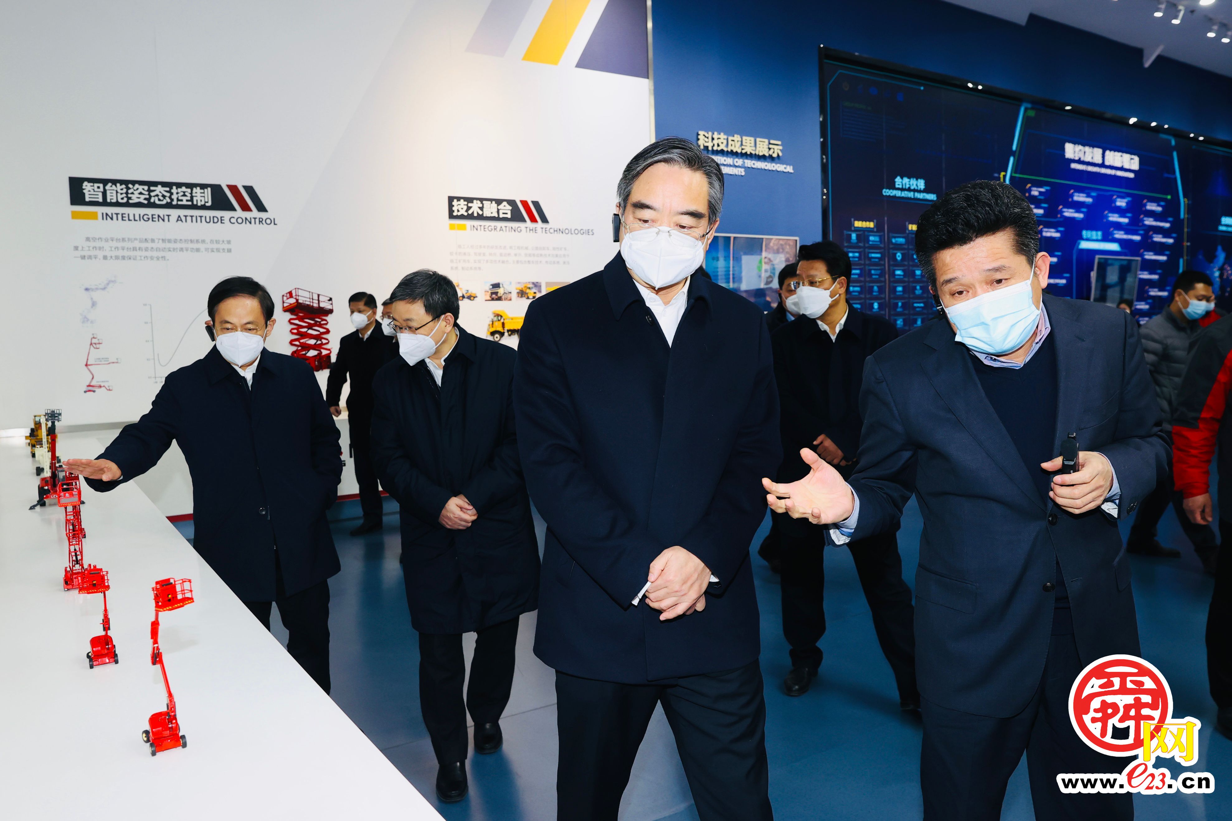 省领导来济调研督导工业经济运行工作 曾赞荣于海田参加活动