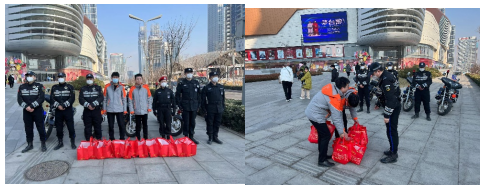 平安产险山东分公司元宵节公益活动致敬平安守护者!