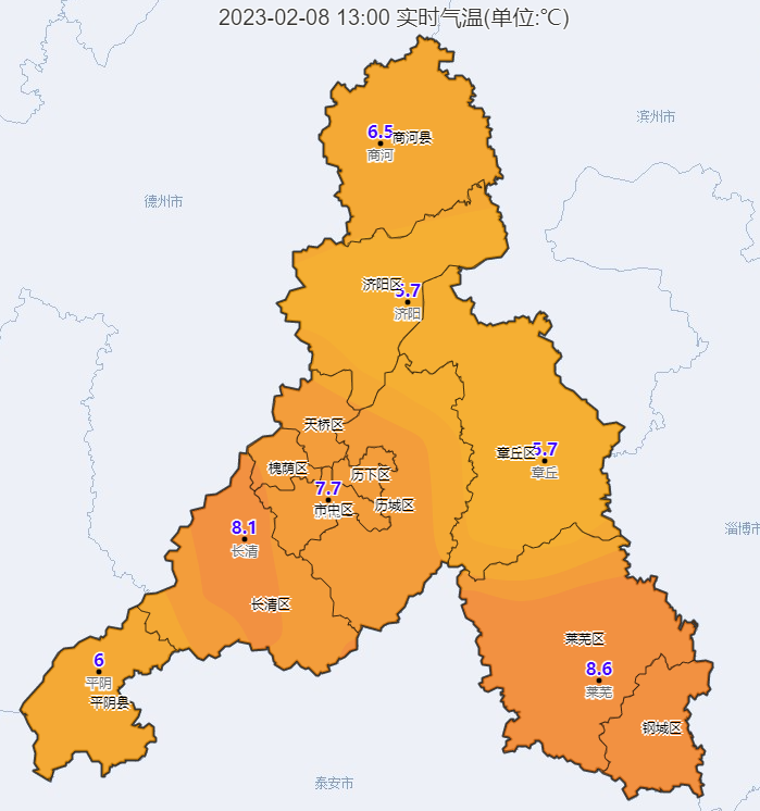 降水概率70%！周四济南全天雨雪气温降 下一轮已定在周末