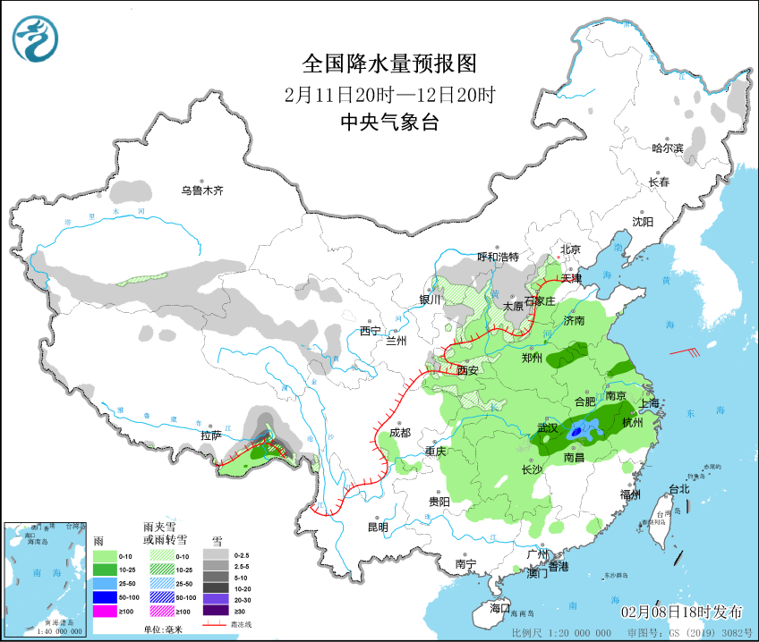 降水概率70%！周四济南全天雨雪气温降 下一轮已定在周末
