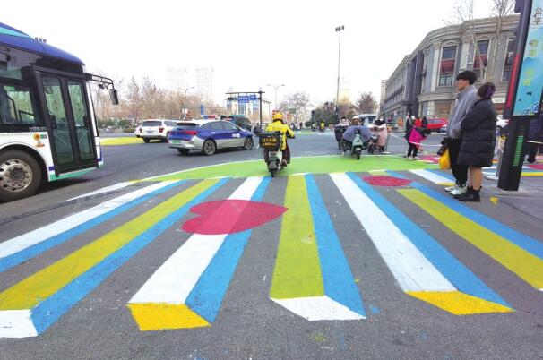 Jinan ajoute une autre ligne zèbre colorée