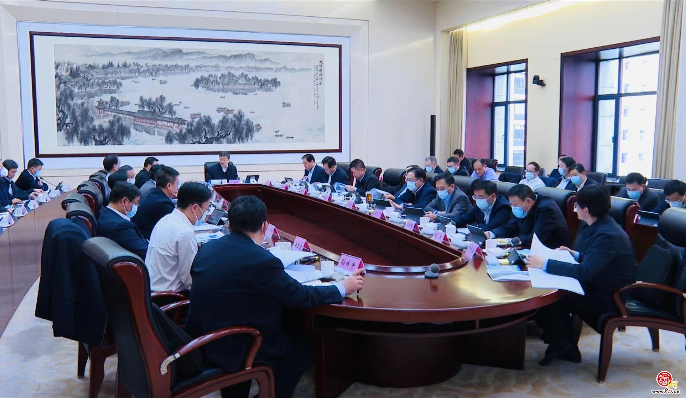 市国土空间规划委员会主任委员会召开第四次会议 于海田主持并讲话