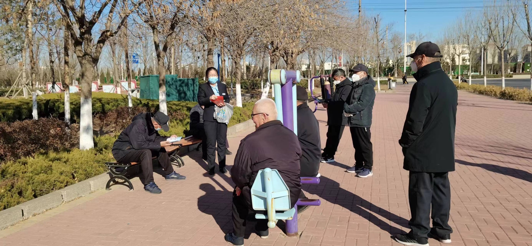中国民生银行东营河口支行“关爱老年群体 守护幸福晚年”
