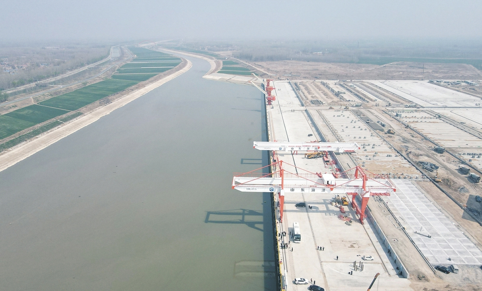 Fin des travaux de la section Jinan de la croisière de xiaoqinghe