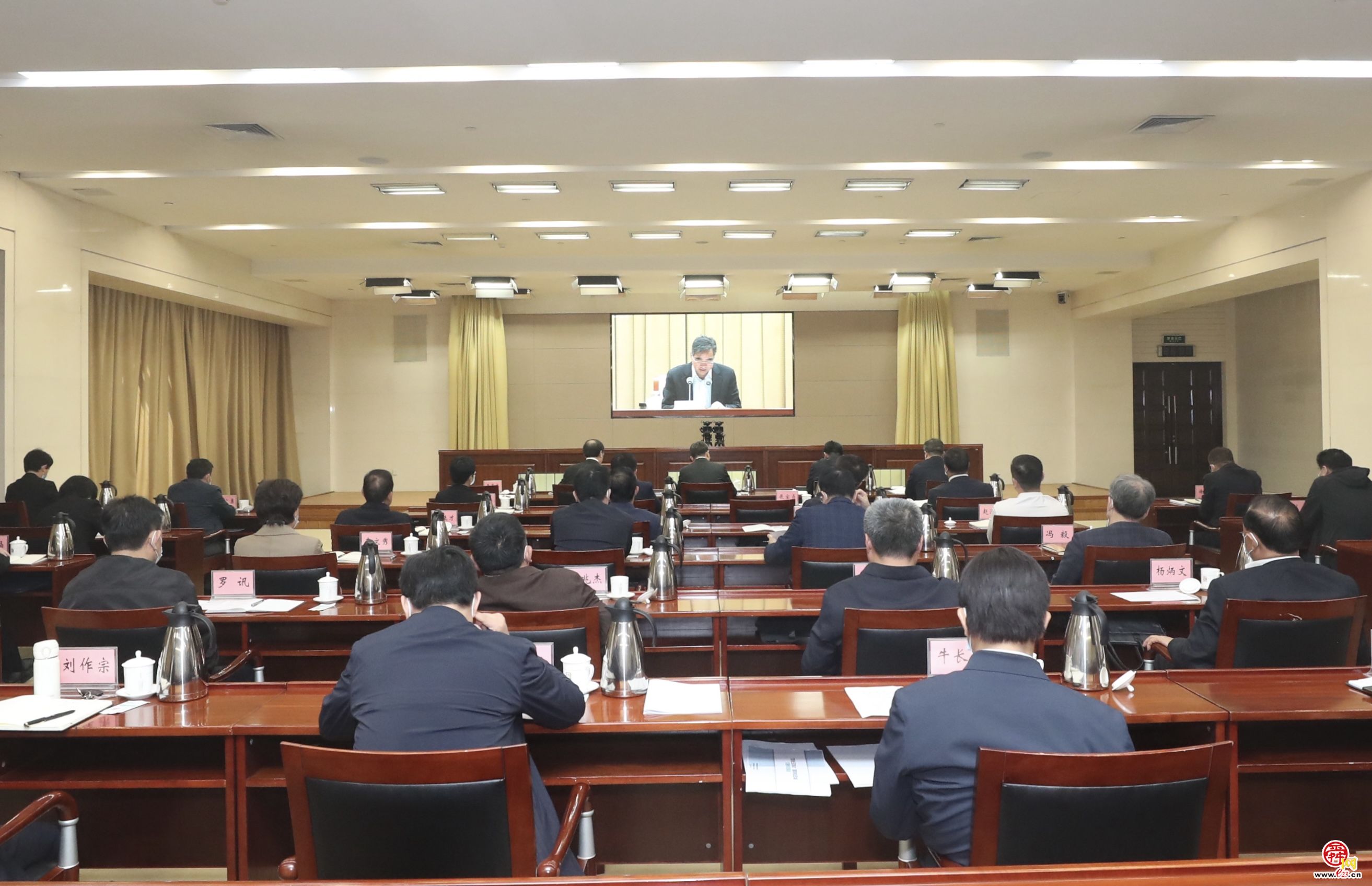 全省疫情防控工作视频会议召开 于海田杨峰在济南分会场收听收看