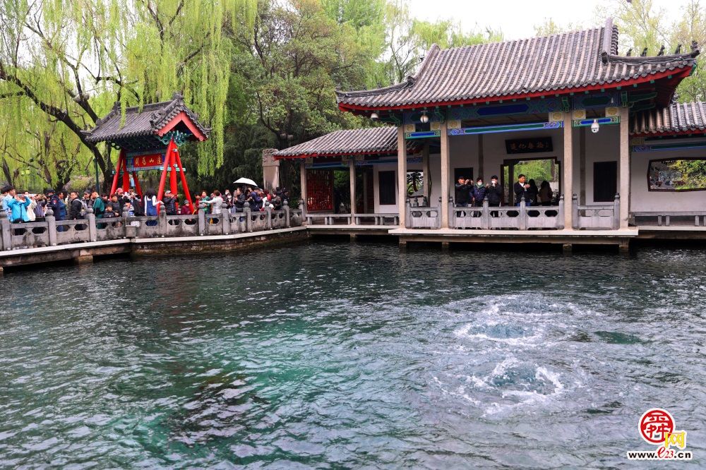 连日降雨,“天下第一泉”济南趵突泉地下水位回升6厘米