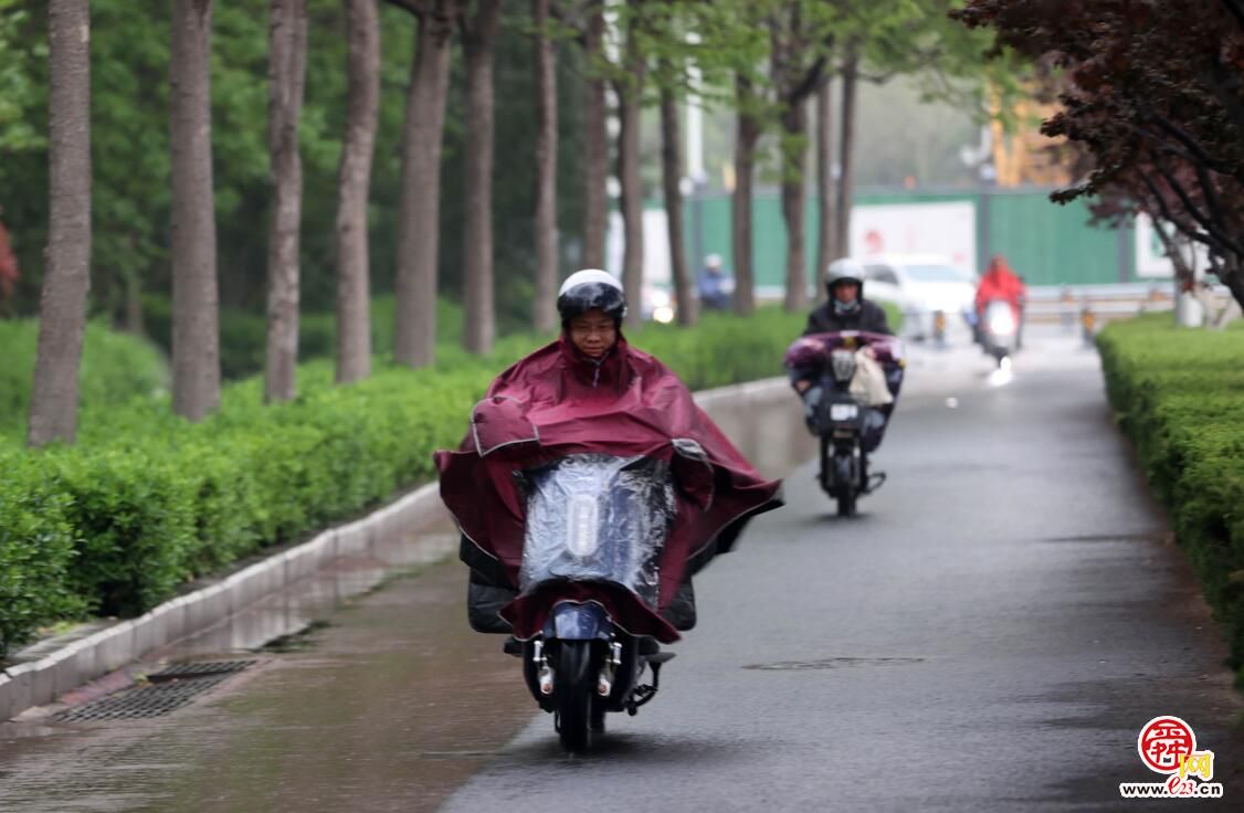 济南市区多地春雷响起降急雨