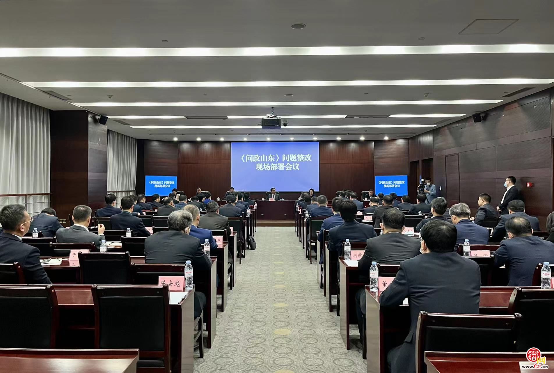 济南市参加《问政山东》节目后现场召开整改推进专题会议