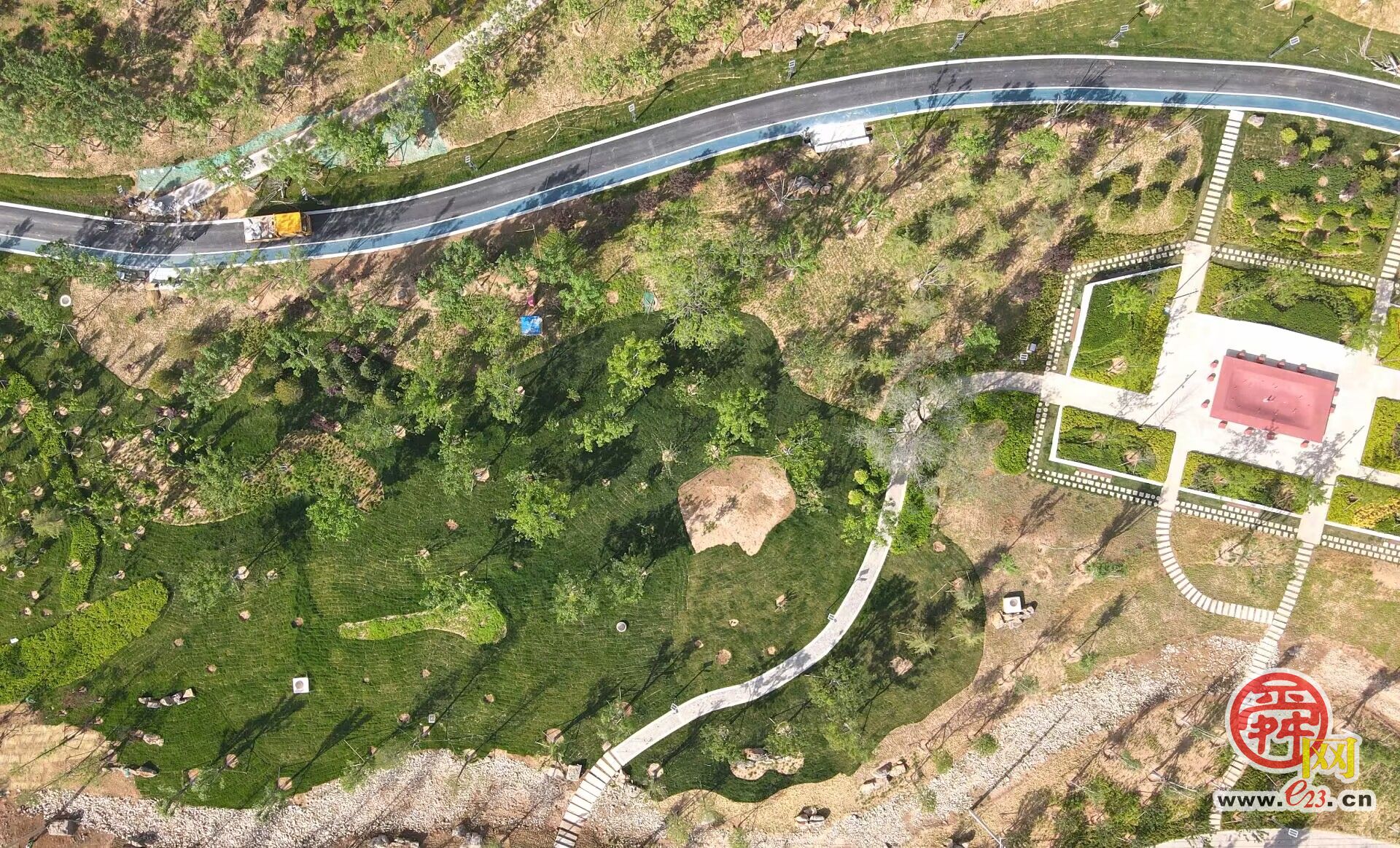 “三区三环六景”布局成型，济南兴隆公园显现雏形