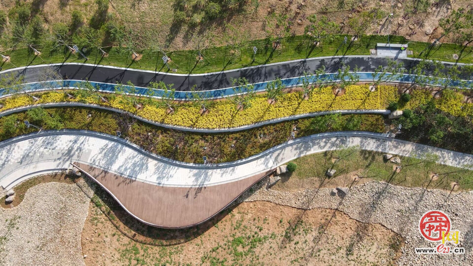 “三区三环六景”布局成型，济南兴隆公园显现雏形