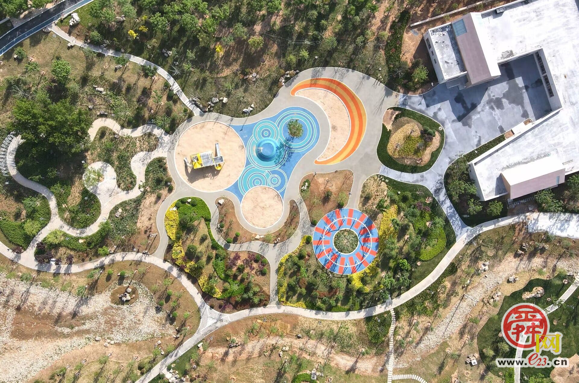 “三区三环六景”布局成型，济南兴隆公园显现雏形