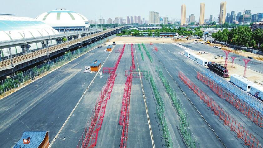 环联夜市将东迁 新场地呈现雏形