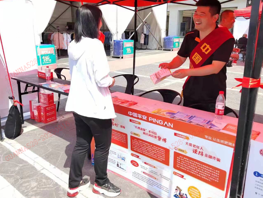 山东平安产险潍坊支：积极开展“打击防范经济犯罪”宣传活动